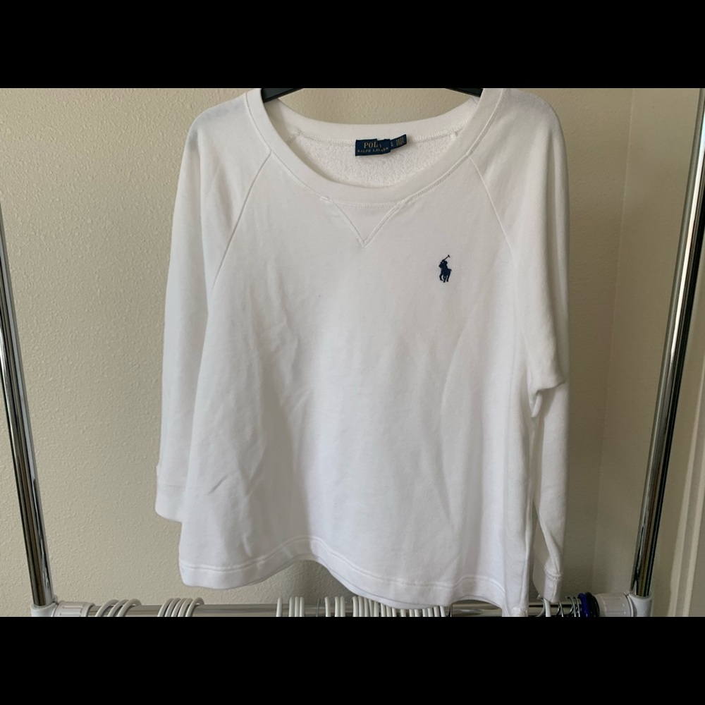 White Ralph Lauren polo
